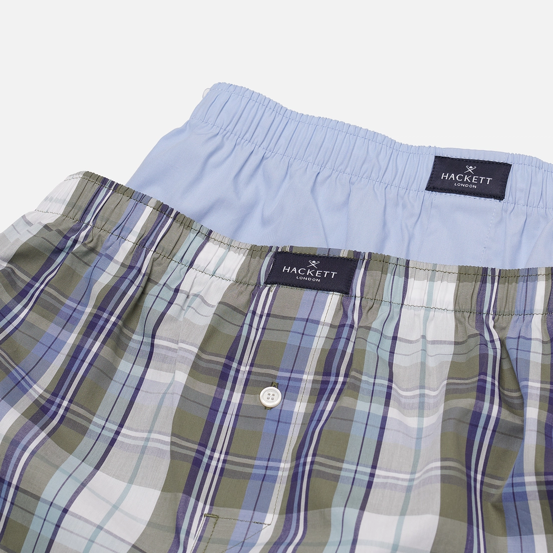 Hackett Комплект мужских трусов Check Boxer 2-Pack
