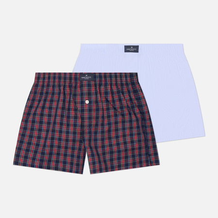 Комплект мужских трусов Hackett Tartan Boxer 2-Pack, цвет комбинированный, размер M