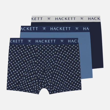 Комплект мужских трусов Hackett Diamond Trunkk 3-Pack, цвет комбинированный, размер S