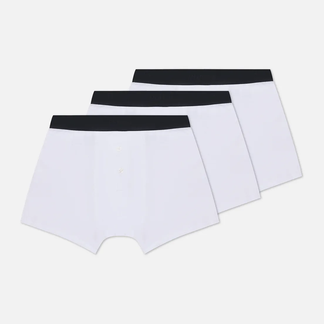 Hackett Комплект мужских трусов 3-Pack Organic Cotton 2 Button Trunk