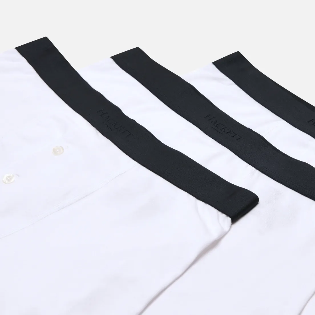 Hackett Комплект мужских трусов 3-Pack Organic Cotton 2 Button Trunk