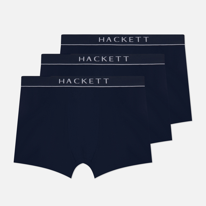 Комплект мужских трусов Hackett Core 3-Pack, цвет синий