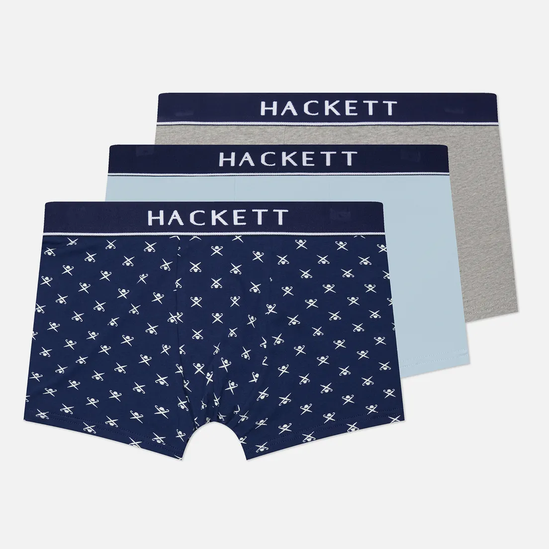 Hackett Комплект мужских трусов Icon Trunk 3-Pack