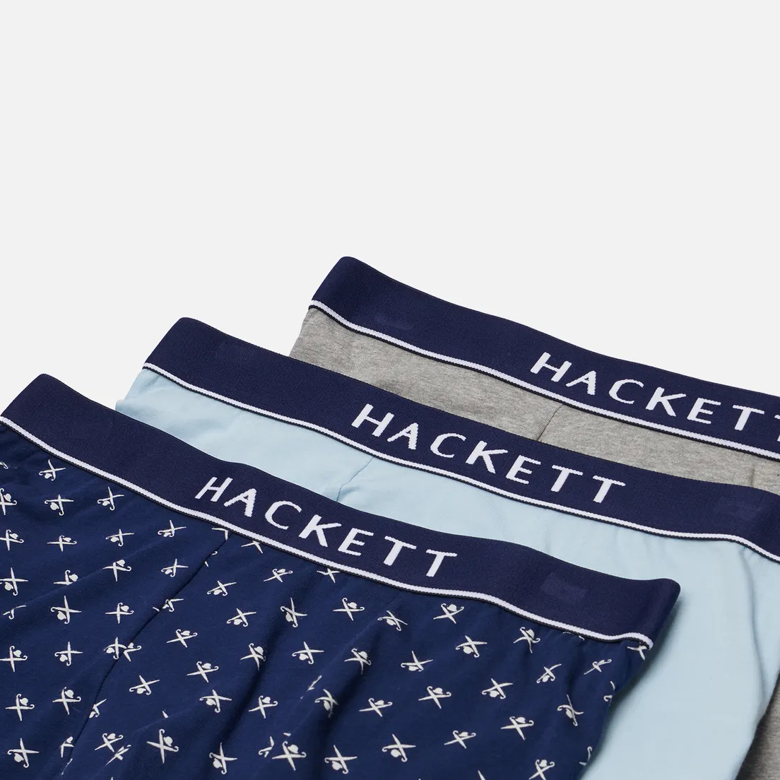 Hackett Комплект мужских трусов Icon Trunk 3-Pack