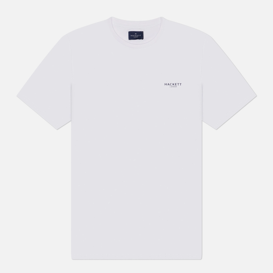 Hackett Мужская футболка Logo Mini Rib Collar