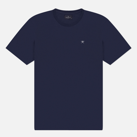 Мужская футболка Hackett Classic Embroidered Icon, цвет синий, размер L