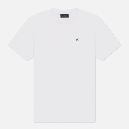 Мужская футболка Hackett Classic Embroidered Icon, цвет белый, размер L