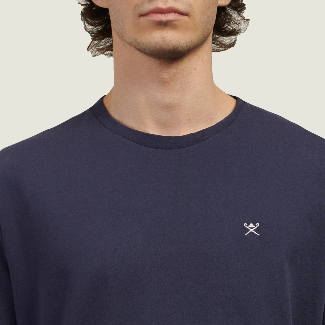 Hackett Мужская футболка Classic Embroidered Icon Logo
