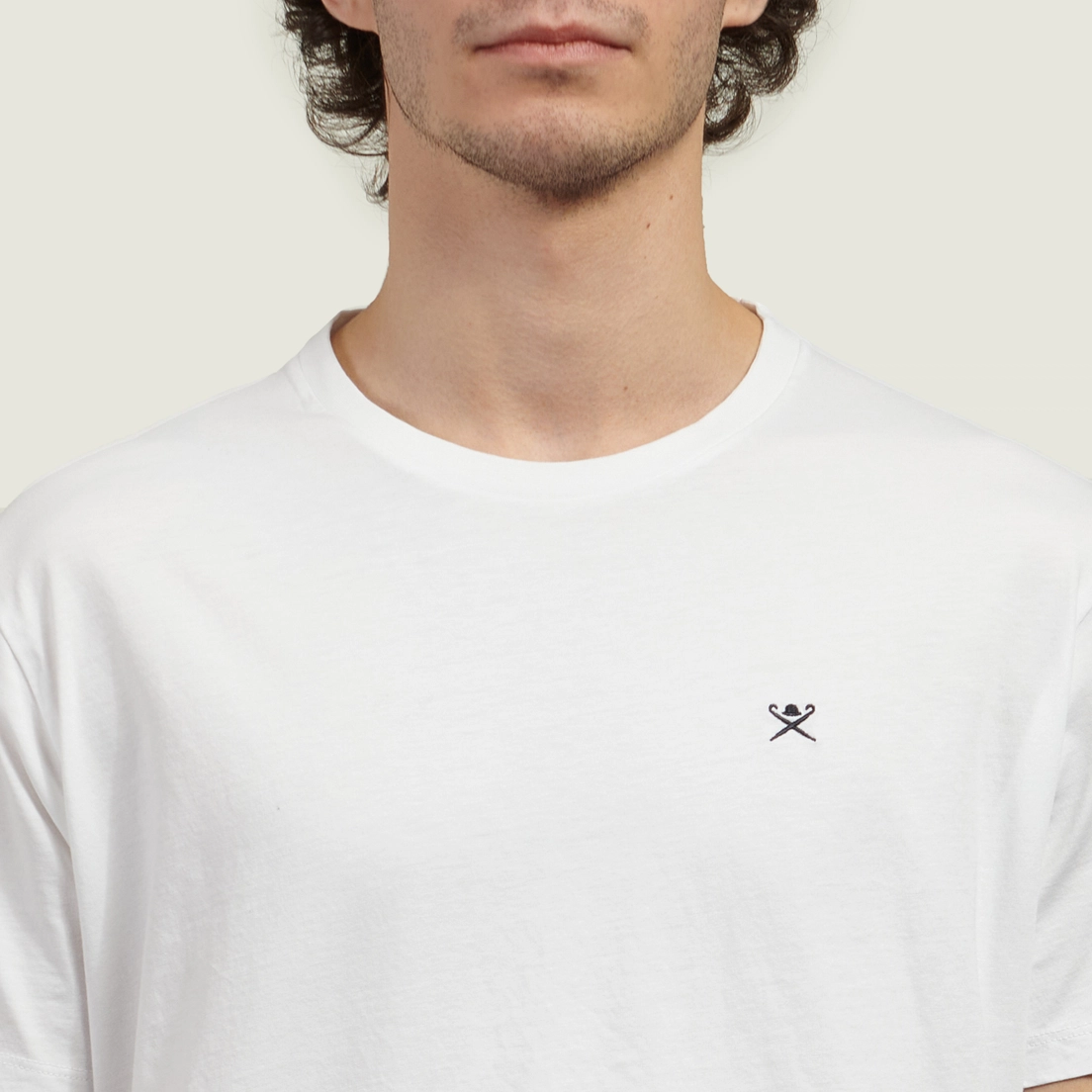 Hackett Мужская футболка Classic Embroidered Icon Logo