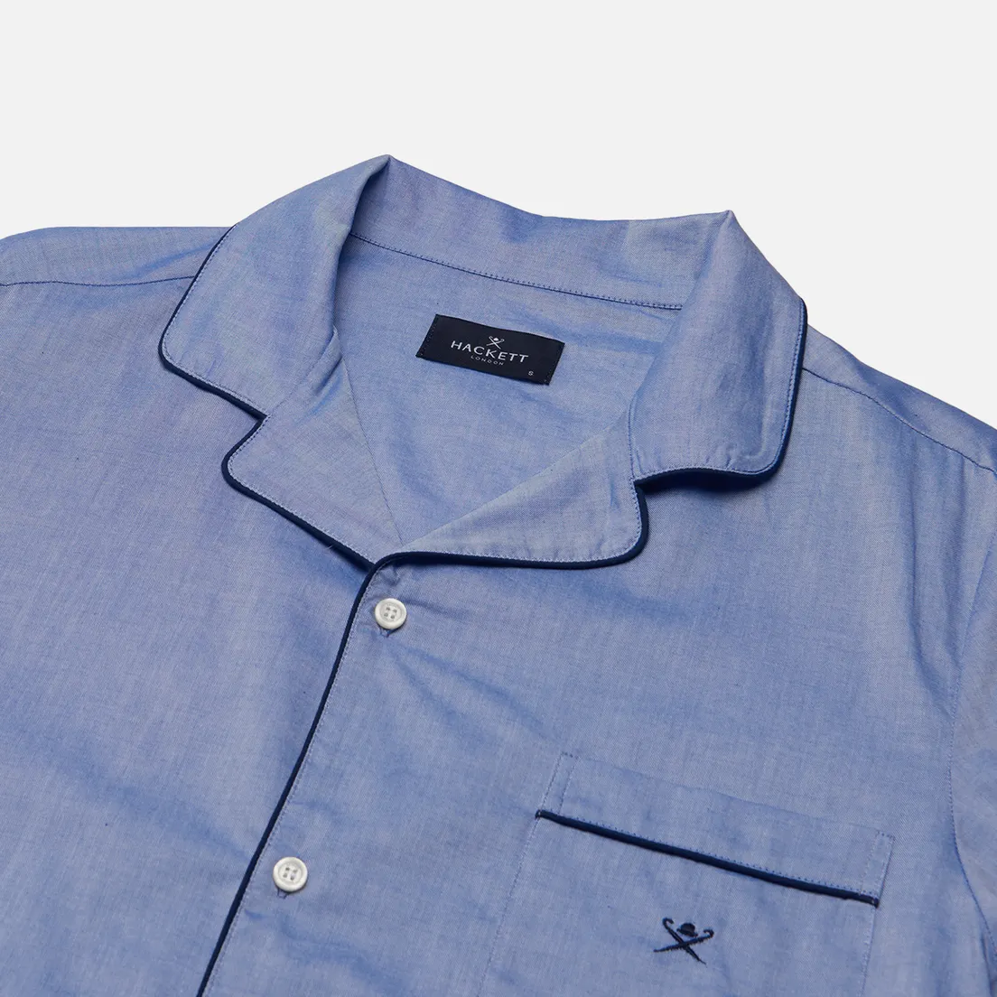 Hackett Мужская пижама Oxford Embroidered Icon Logo