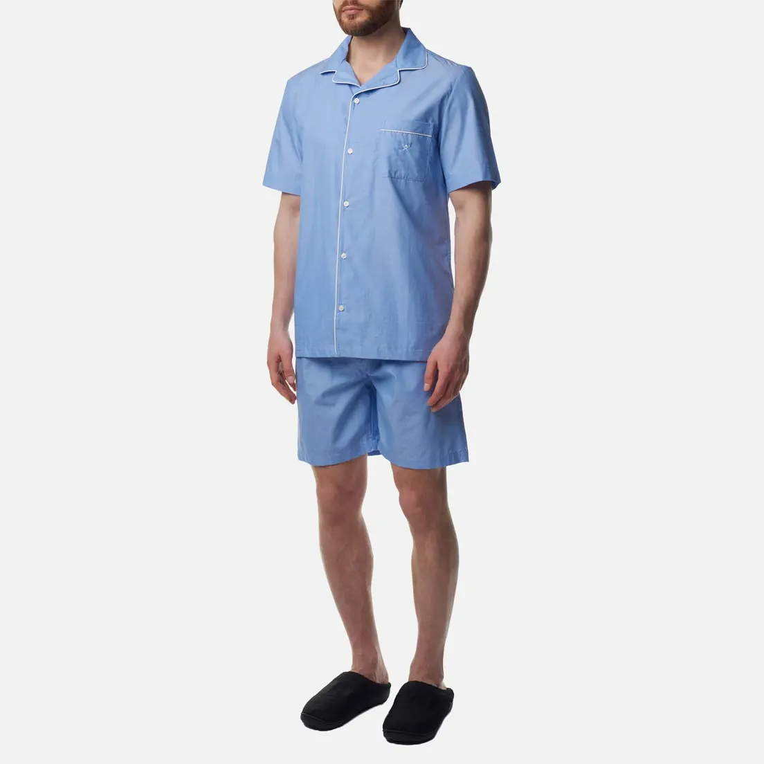 Hackett Мужская пижама Filafil Embroidered Icon Logo
