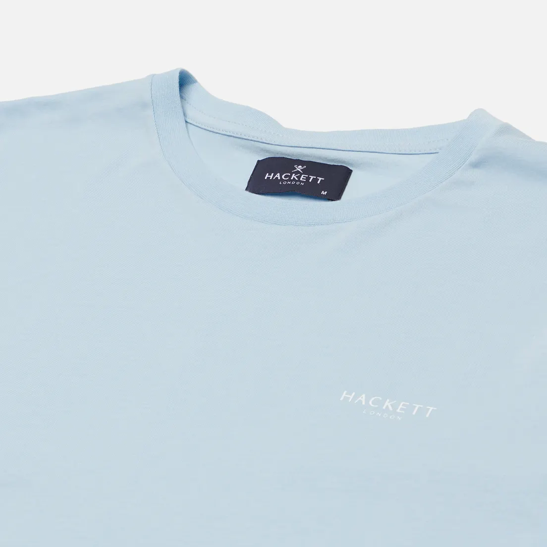 Hackett Мужская футболка Logo Mini Rib Collor