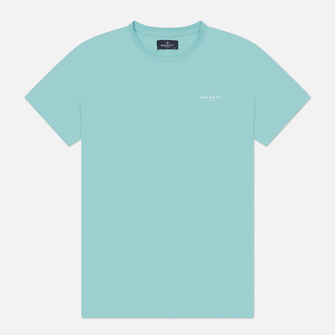 Hackett Мужская футболка Logo Mini Rib Collor