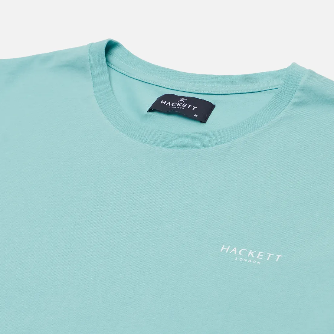 Hackett Мужская футболка Logo Mini Rib Collor