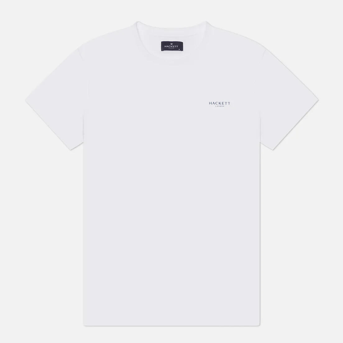 Hackett Мужская футболка Logo Mini Rib Collor