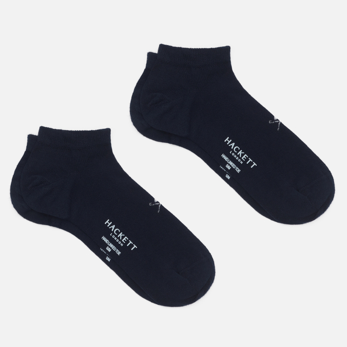 Комплект носков Hackett Trainer Solid Icon Logo 2-Pack