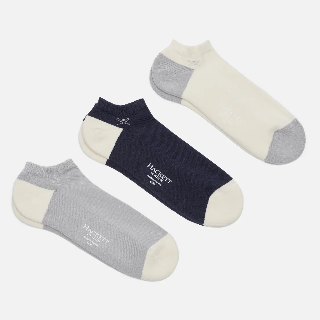 Hackett Комплект носков Modern Icon Rib High 3-Pack