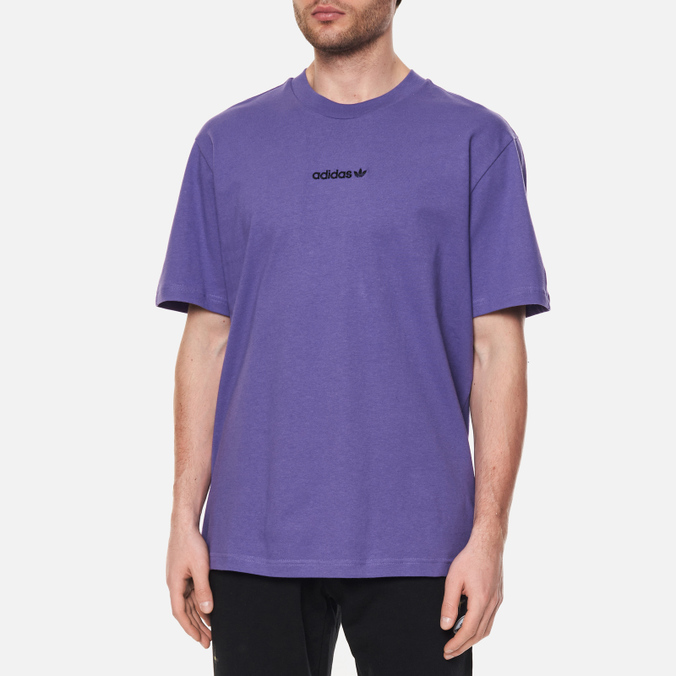 Мужская футболка adidas Originals, цвет фиолетовый, размер XL HN0383 EDGE Seam - фото 3
