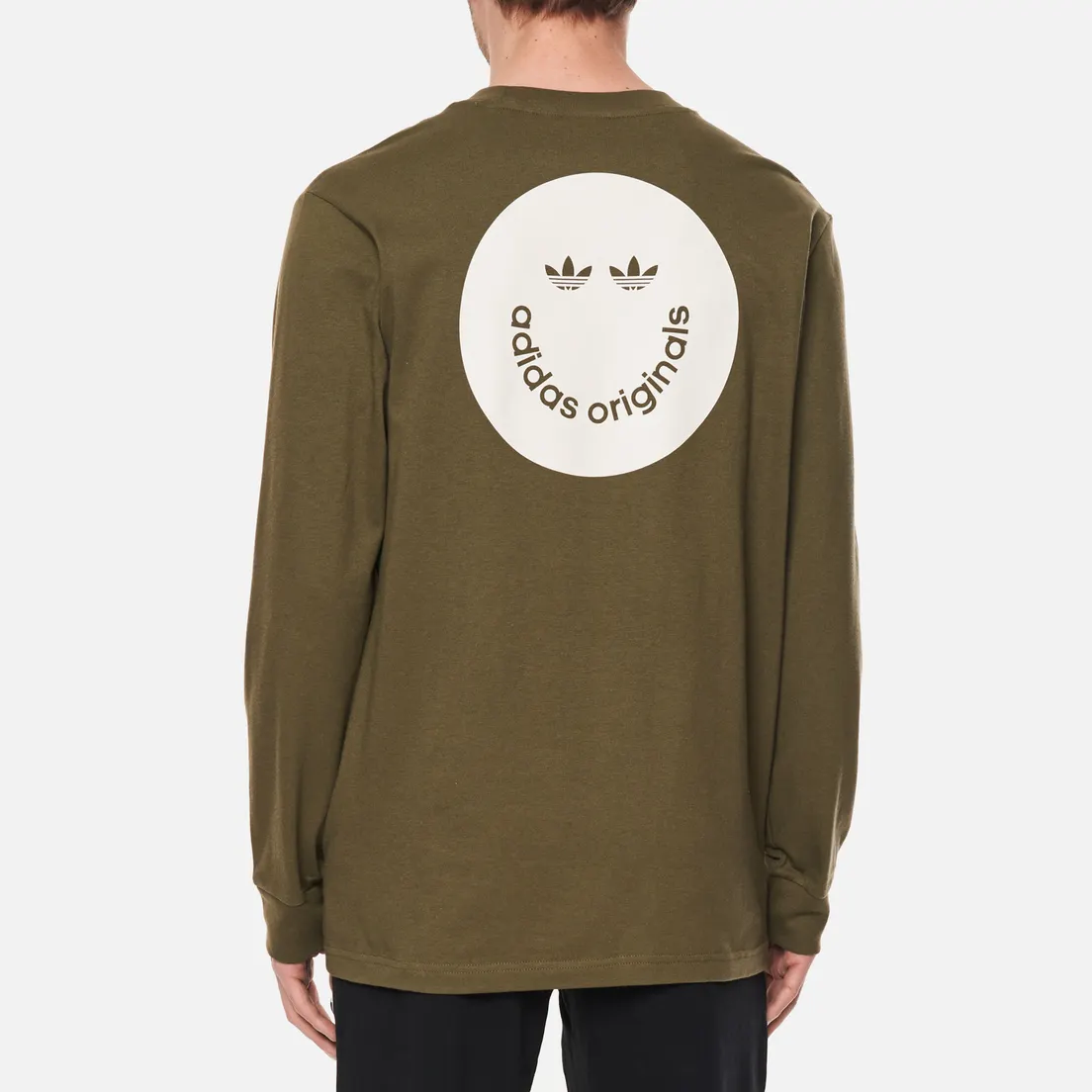 adidas Originals Мужской лонгслив LS Face Graphic