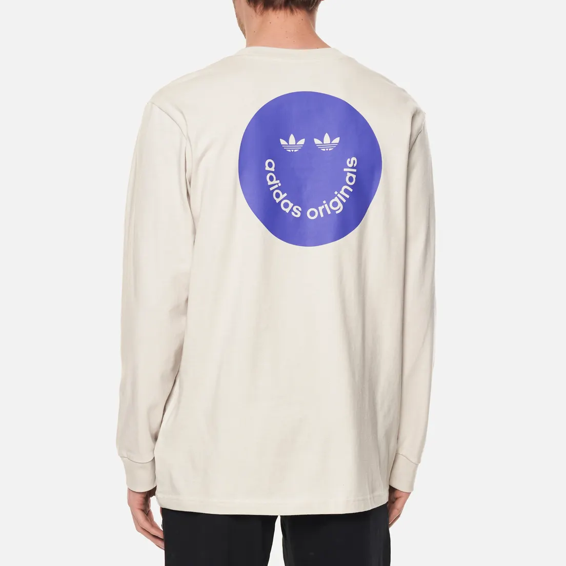 adidas Originals Мужской лонгслив LS Face Graphic
