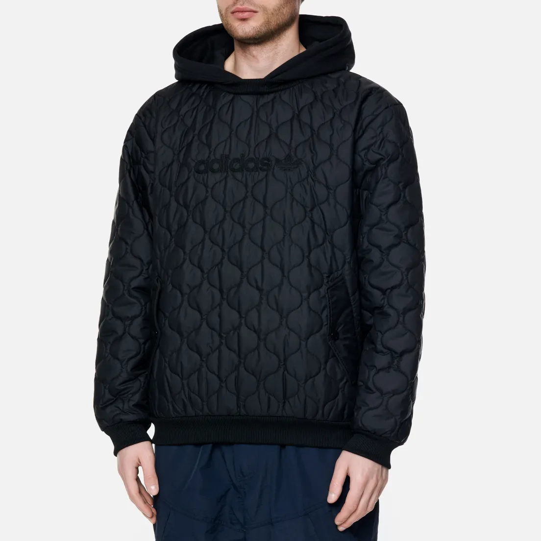 adidas Originals Мужская толстовка Quilted Hoodie