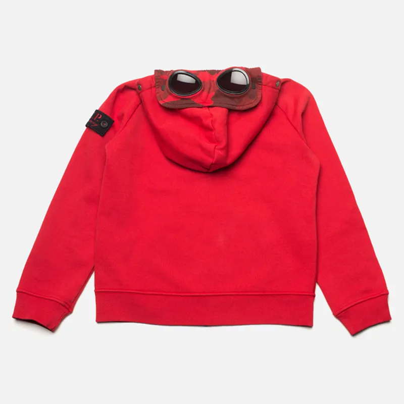 C.P. Company U16 Детская толстовка Full Zip Goggle Hoodie