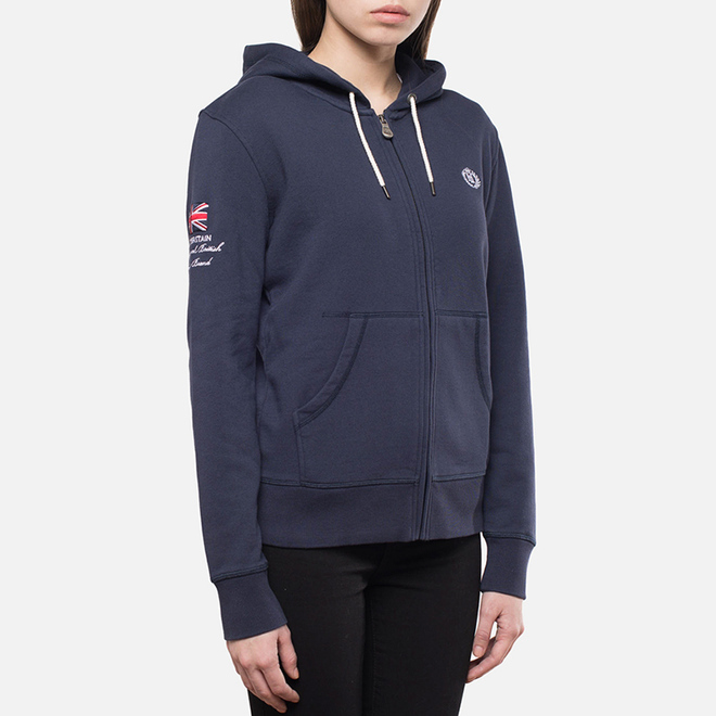 Женская толстовка Henri Lloyd Kellsie Hooded Zip Navy