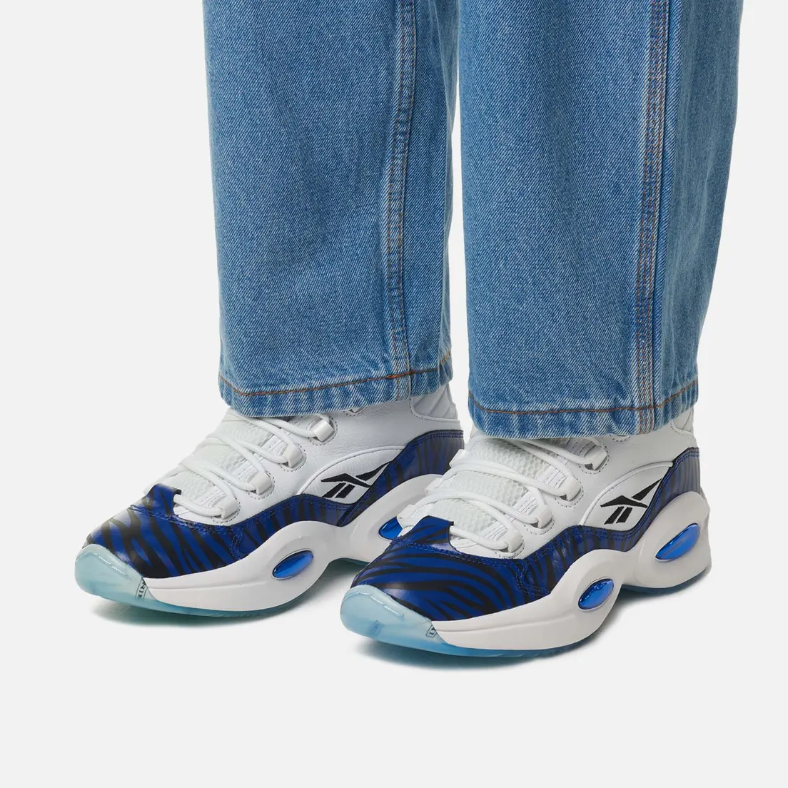 Reebok Мужские кроссовки x Panini Question Mid Tiger Prizm