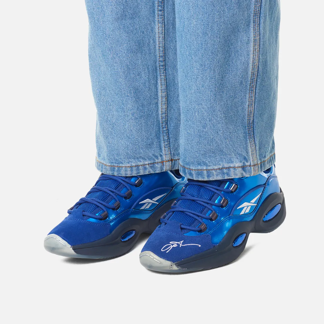 Reebok Мужские кроссовки x Panini Question Low Rookie Signature Prizm