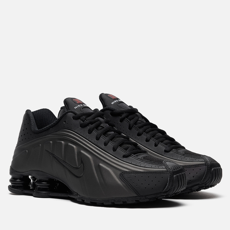 Мужские кроссовки Nike Shox R4, цвет чёрный, размер 45 EU