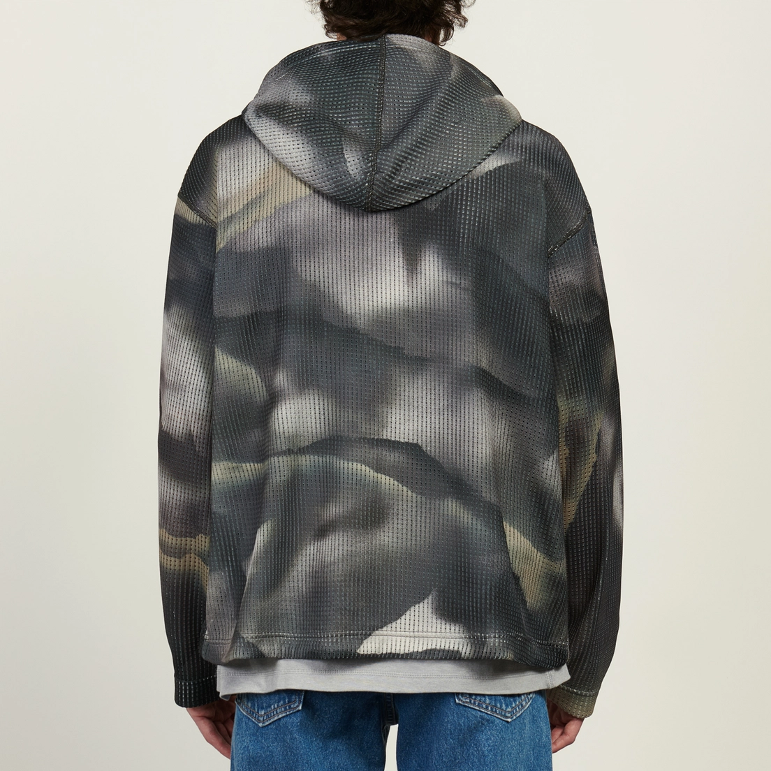 Nike Мужская толстовка x Stussy Ghillie All Over Print Hoodie