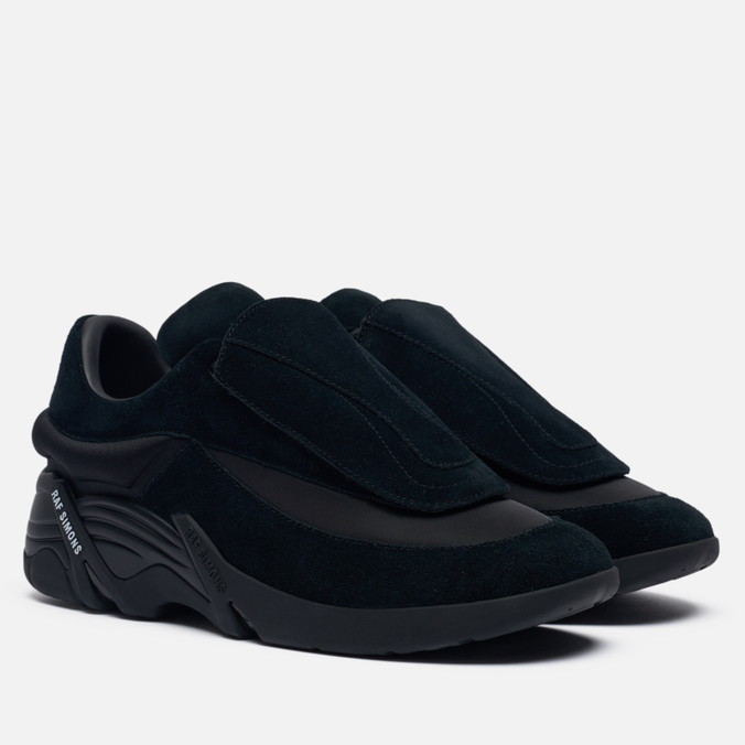 Кроссовки Raf Simons (RUNNER) Antei Suede, цвет чёрный