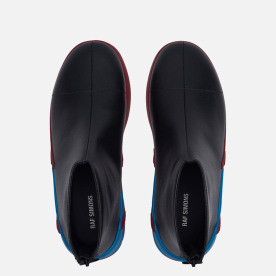 Кроссовки Raf Simons (RUNNER) Cylon Leather Black/Blue/Red