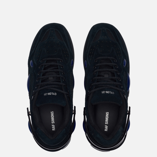 Кроссовки Raf Simons (RUNNER) Cylon-21 Suede Black