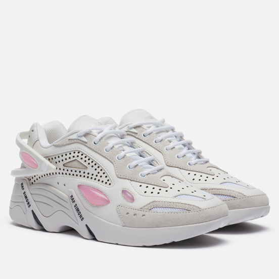 Женские кроссовки Raf Simons (RUNNER) Cylon-21 Suede White