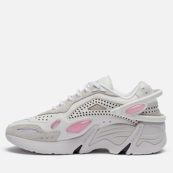 Женские кроссовки Raf Simons (RUNNER) Cylon-21 Suede White