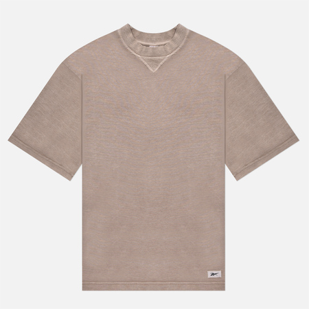 Женская футболка Reebok Classics Natural Dye Boxy, цвет коричневый, размер S - фото 1