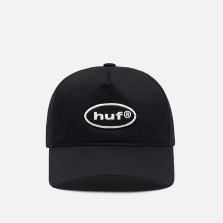 Кепка HUF 89 Oval 5-Panel, цвет чёрный