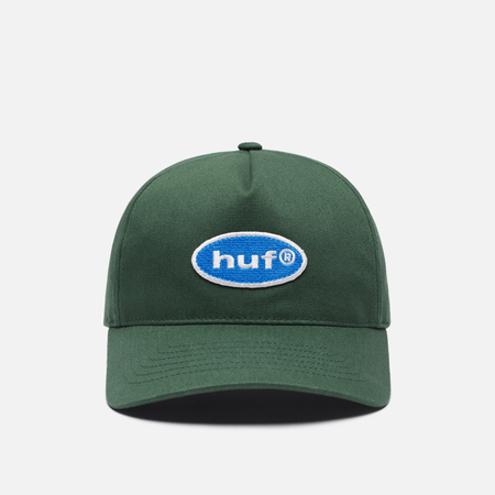 Кепка HUF 89 Oval 5-Panel, цвет зелёный