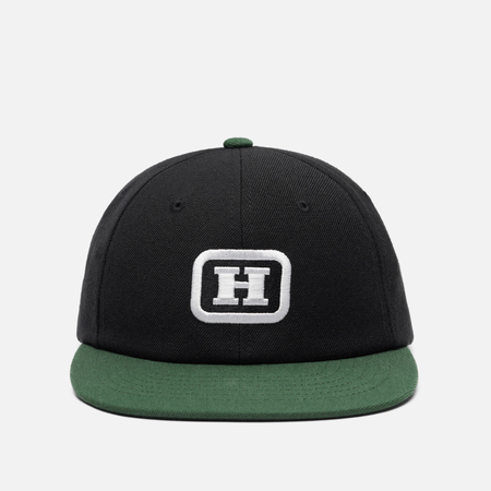 Кепка HUF Serif H 6-Panel Snapback, цвет чёрный