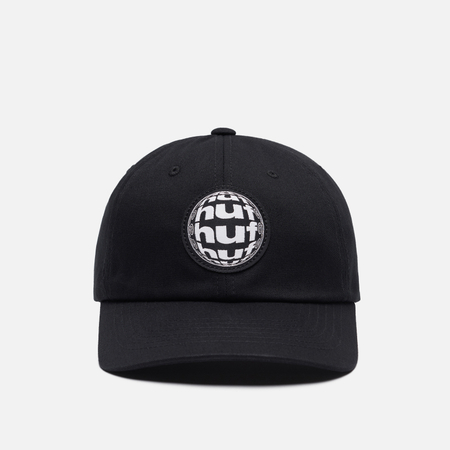 Кепка HUF Wide Angle 6-Panel Curved Visor, цвет чёрный