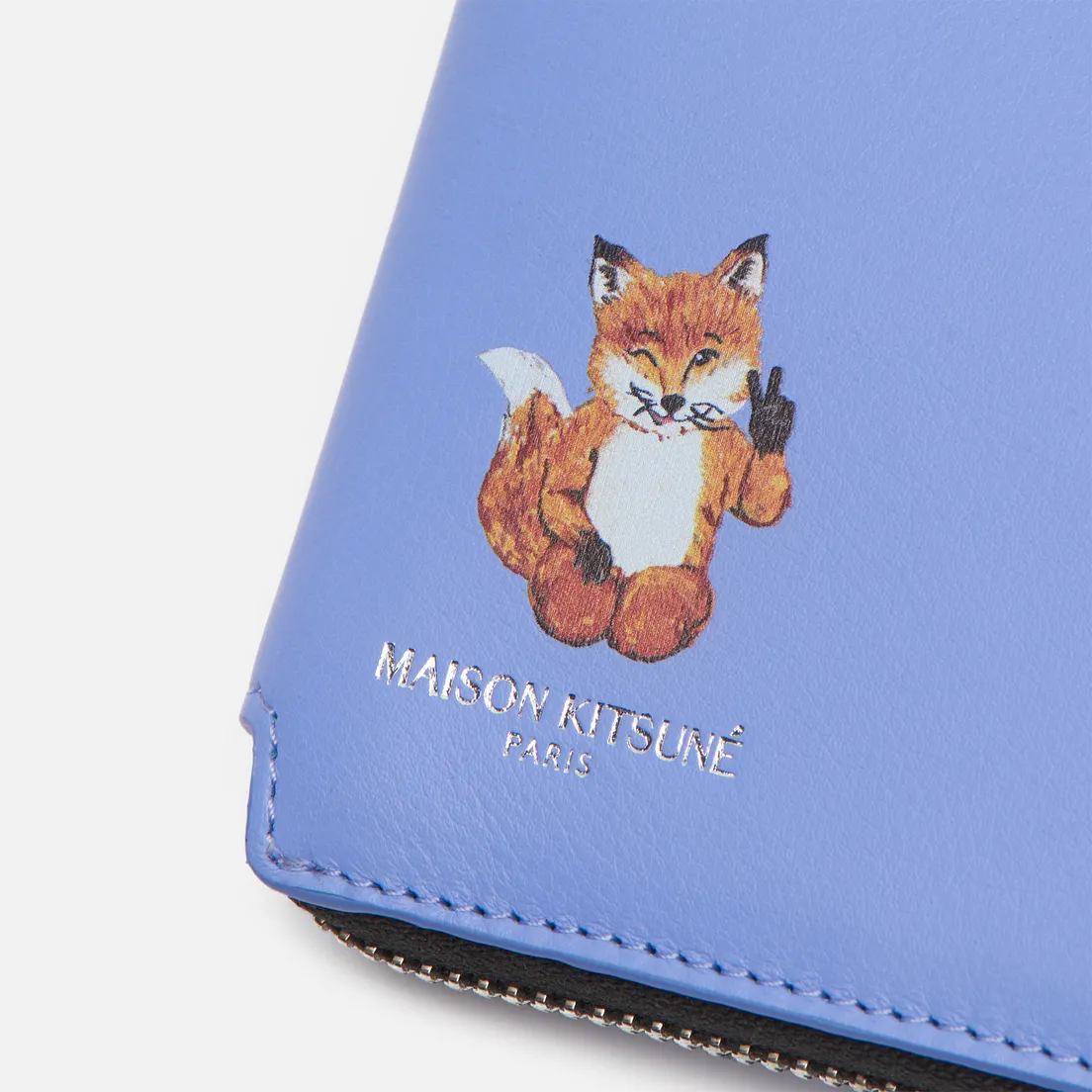 Maison Kitsune Кошелек All Right Fox Square Zipped
