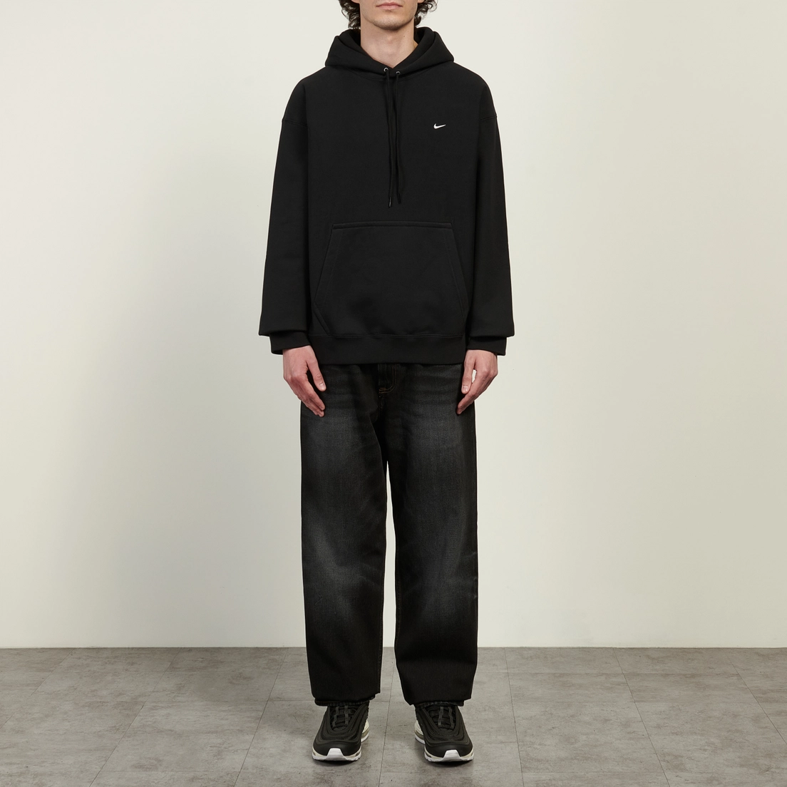 Nike Мужская толстовка Solo Swoosh Hoodie