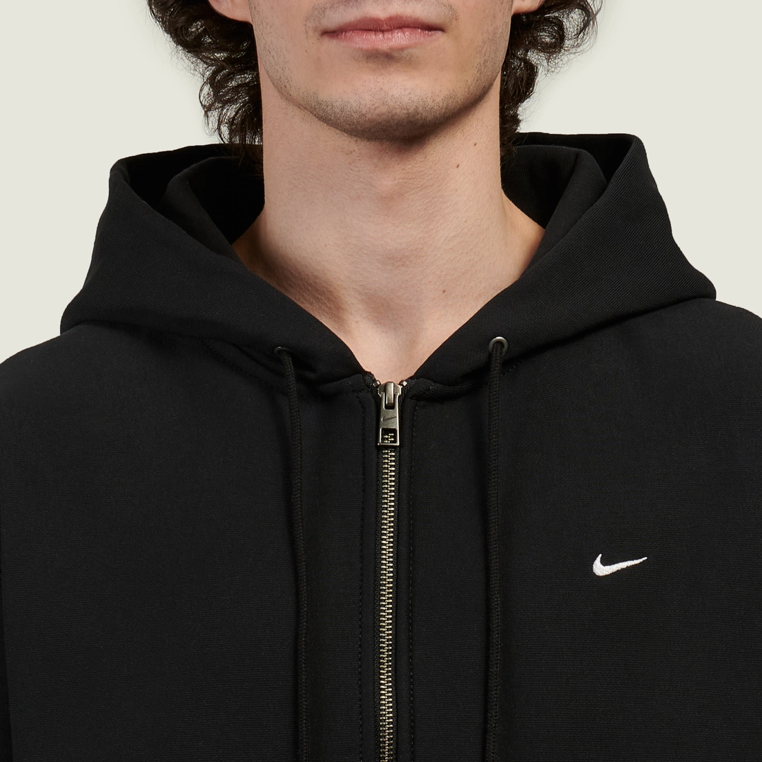 Nike Мужская толстовка Solo Swoosh Full-Zip Hoodie