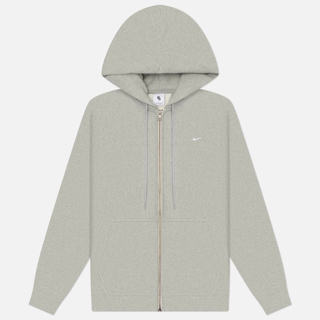 Nike Мужская толстовка Solo Swoosh Full-Zip Hoodie