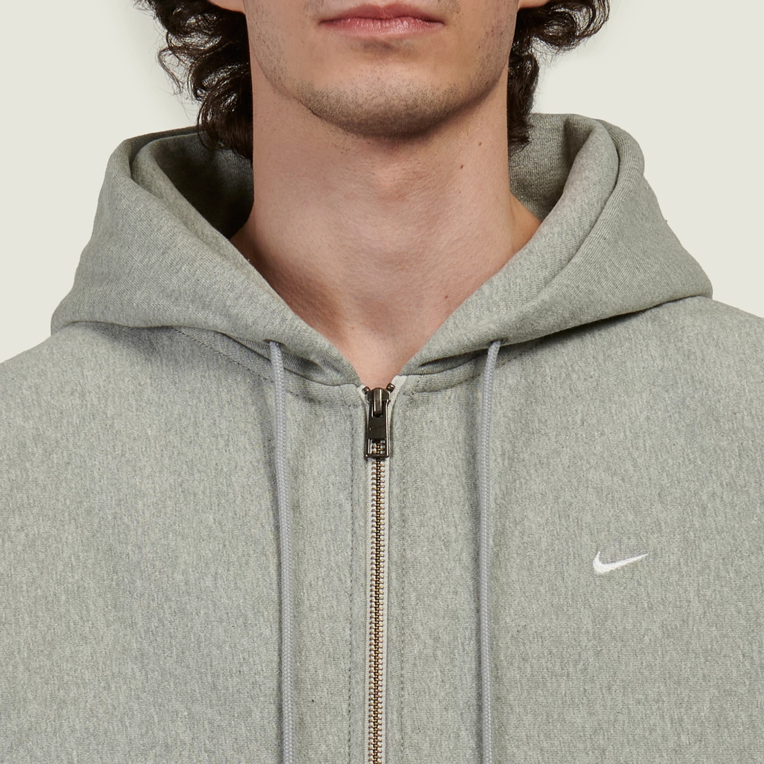 Nike Мужская толстовка Solo Swoosh Full-Zip Hoodie