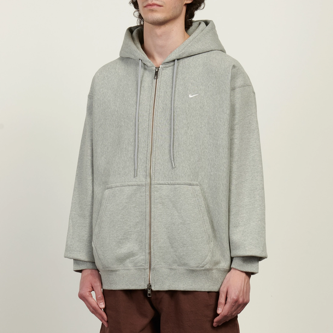 Nike Мужская толстовка Solo Swoosh Full-Zip Hoodie