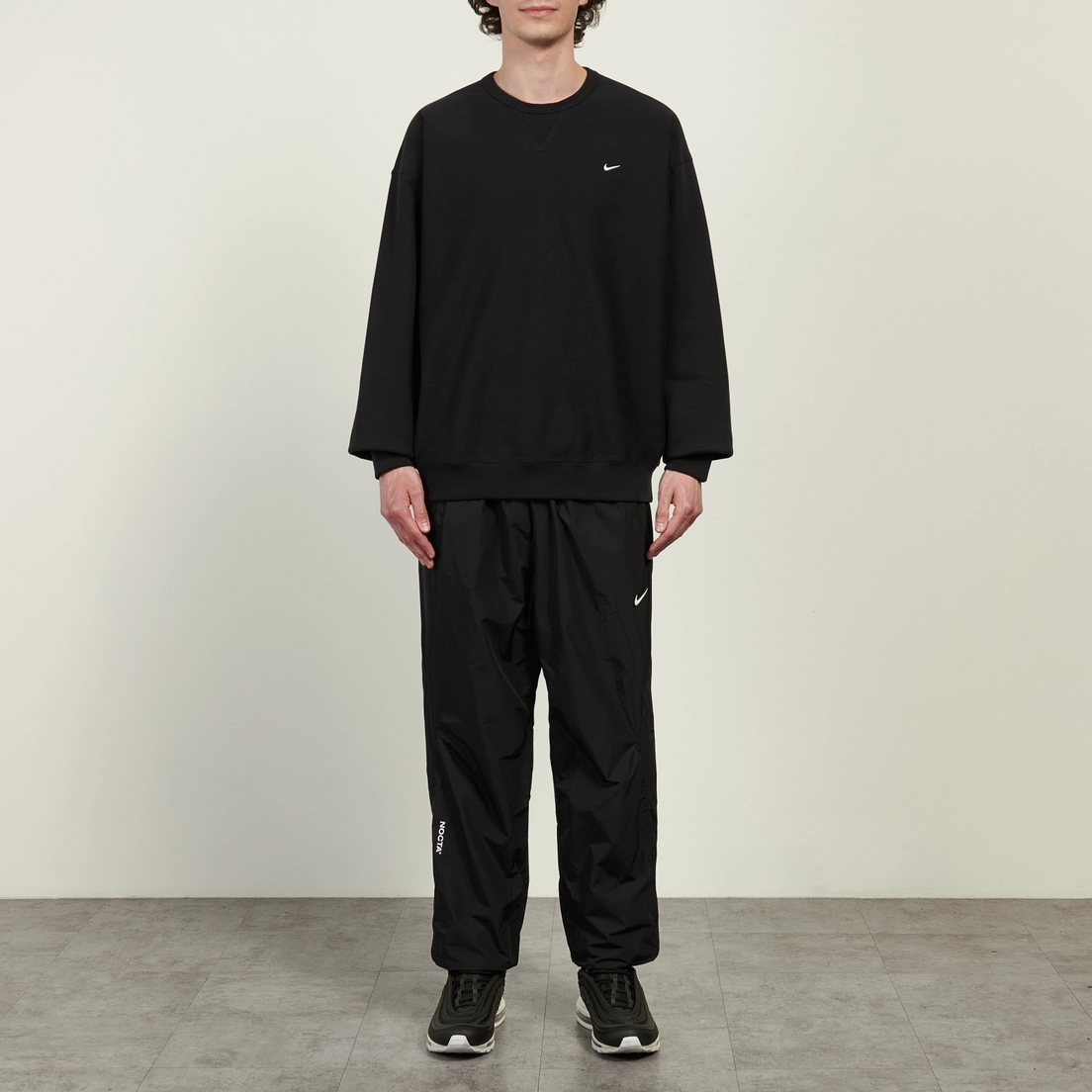 Nike Мужская толстовка Solo Swoosh Crew