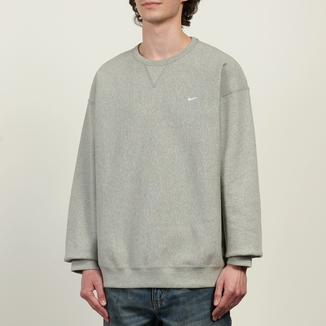 Nike Мужская толстовка Solo Swoosh Crew