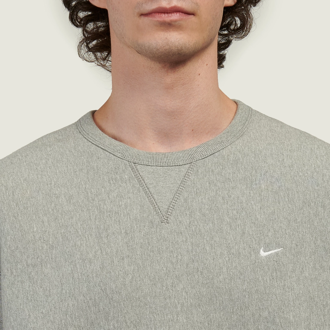 Nike Мужская толстовка Solo Swoosh Crew